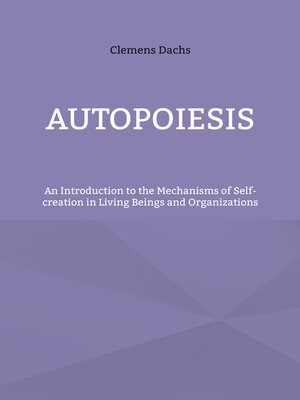 cover image of Autopoiesis